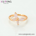 15099 Simple design fashion style women jewelry butterfly shape ice stone ring promote price for wholesale